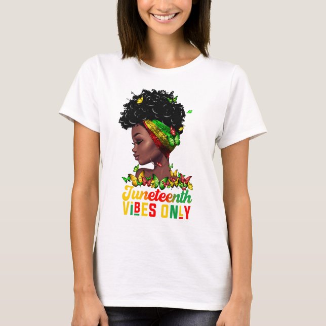 Womens Décima Junta Vibes T-Shirt (Frente)