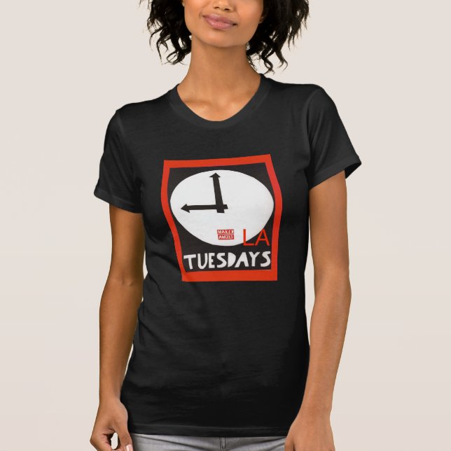 Women's Fitted LA Tuesdays t-shirt (Frente)