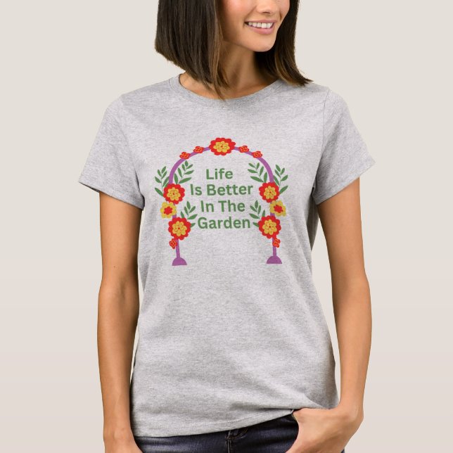 Women's Garden T-Shirt (Frente)