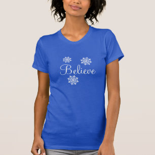 Womens Holiday T-Shirt Acredita