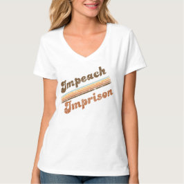 Women's Impeach | Imprison V-Neck T-Shirt