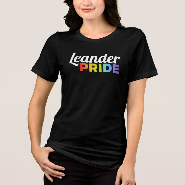 Women's Leander Pride T-Shirt (Frente)