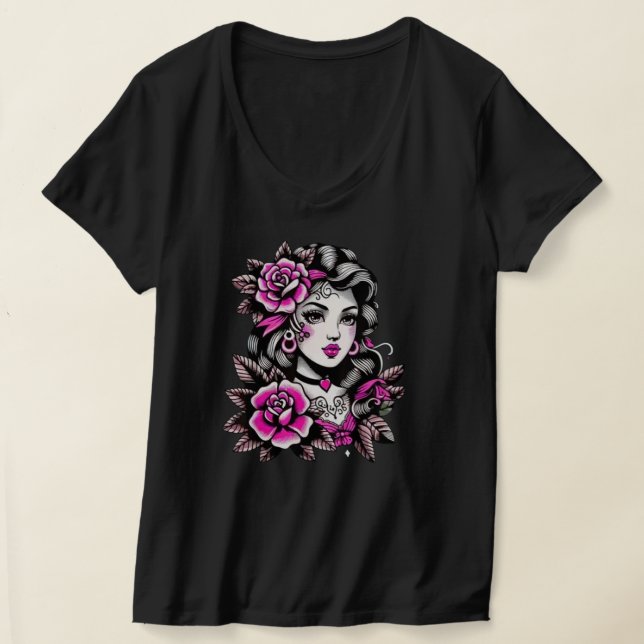 Women's Roses T-Shirt (Postura )