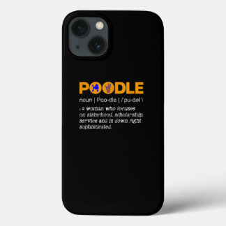 Womens SGRho Sigma 1922 Poodle Noun Gamma Rho Hand
