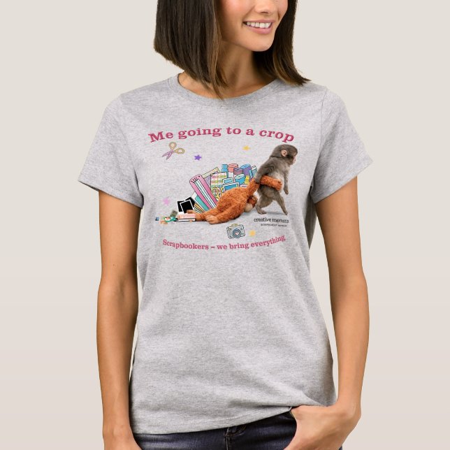 Women's T-Shirt Punch the Monkey (Frente)