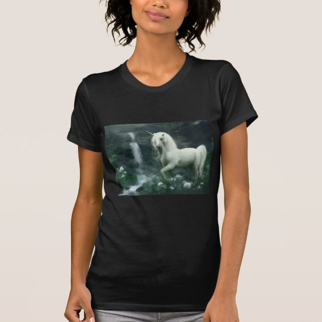 women's unicorn t-shirt (Frente)