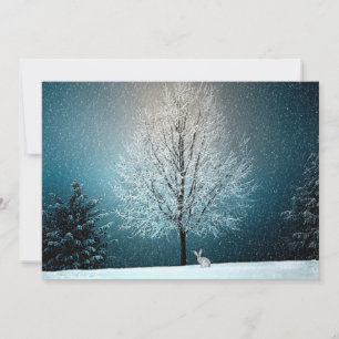 Wonderland de inverno com Rabbit