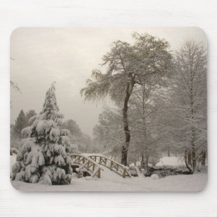 Wonderland Mousepad Snow - Presentes Da Ponte De N