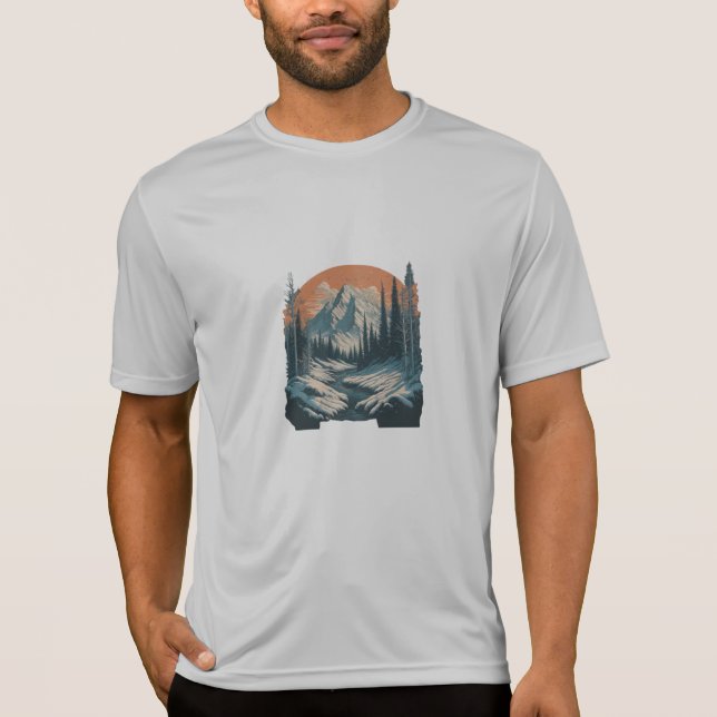 Wonderland T-Shirt de inverno (Frente)