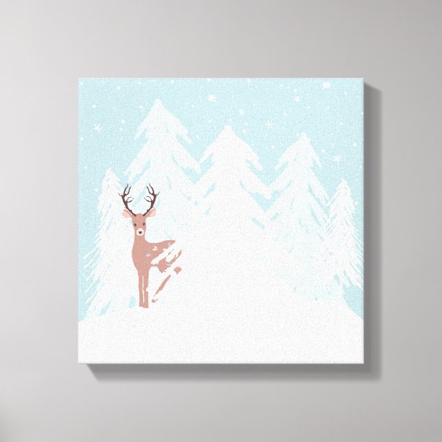 Wonderland Wonderland Deer Canvas (Frente)