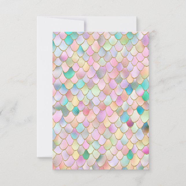 Wonky Trendy Rainbow Girl Metal Scalds (Frente)