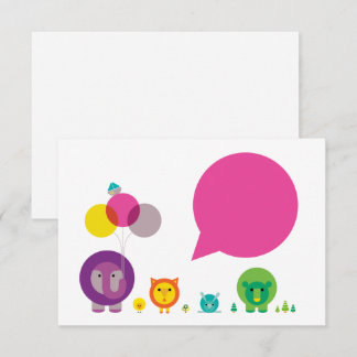 Woo-Hoo! Cartão de Nota da Zoo Fiesta