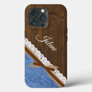 Wood Denim e Lace Western Themed