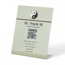 Wood Element Minimalist Acupuncture Business Card