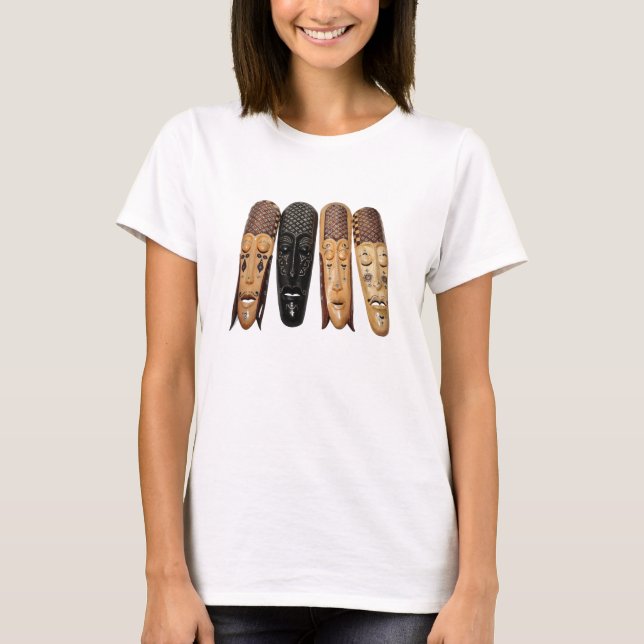 Wood Mask T-Shirt (Frente)