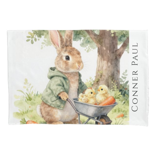Woodland Bunny Baby Shower Gift (Frente)
