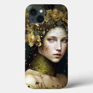 Woodland Green Fairy Fantasy Art