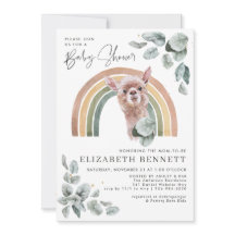 Woodland Greenery | Animais florestais e arco-íris