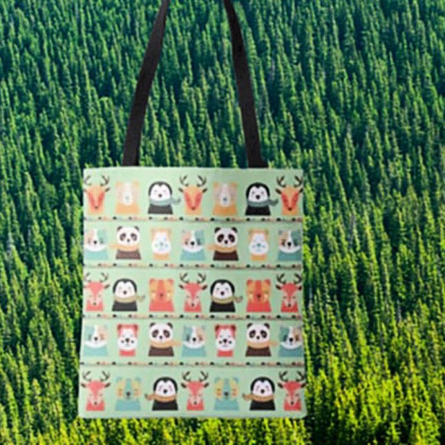 Woodland Whimsy Buddies Tote Bag (Criador carregado)
