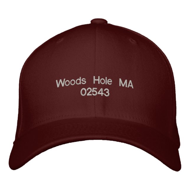 Woods Hole MÃE 02543 - boné de bola (Frente)