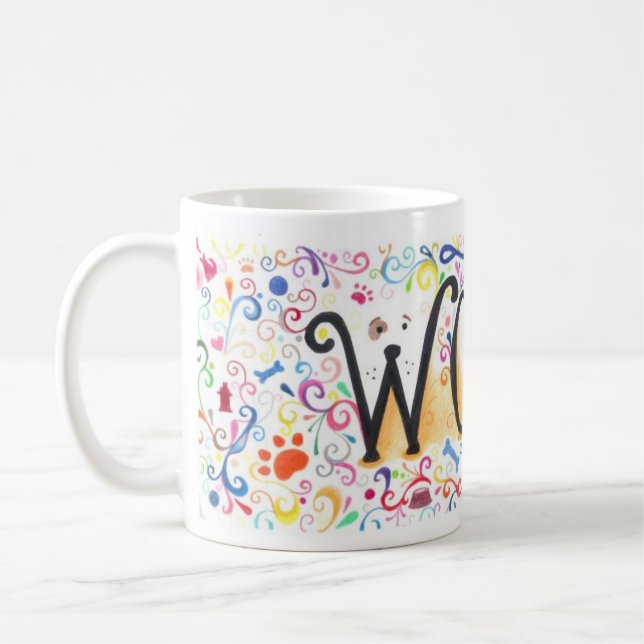 Woof! Caneca (Esquerda)