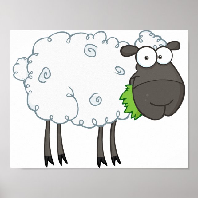 Wooly Sheep Poster (Frente)