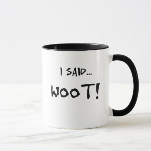 Woot - caneca codificada binário