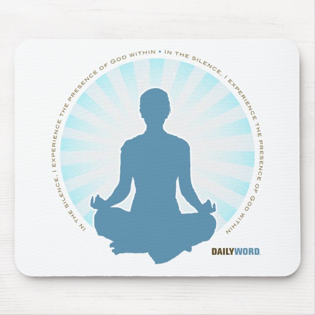 WORD® DIÁRIO "paz interna" Mousepad (Frente)