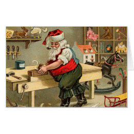 Workshop de Natal Vintage Santa Claus