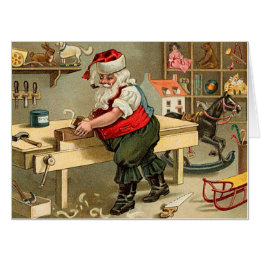 Workshop de Natal Vintage Santa Claus