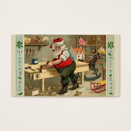 Workshop de Natal Vintage Santa Claus