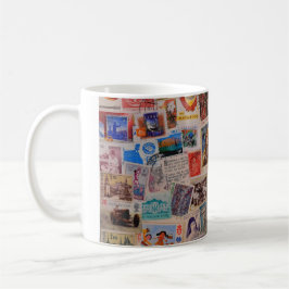 World of Stamps - Caneca de café