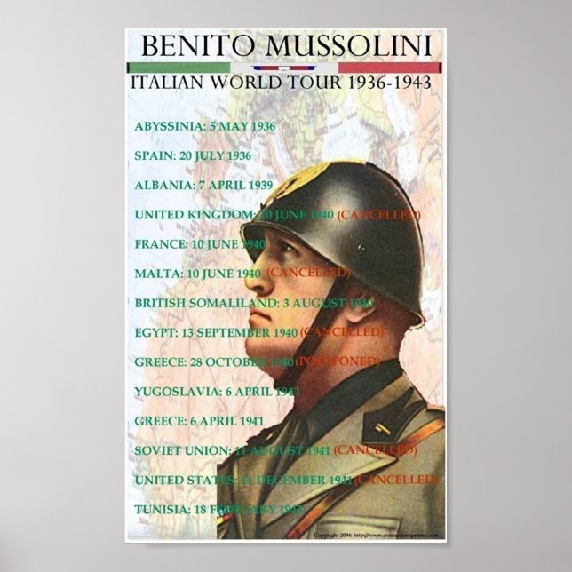 World Tour Poster (Frente)