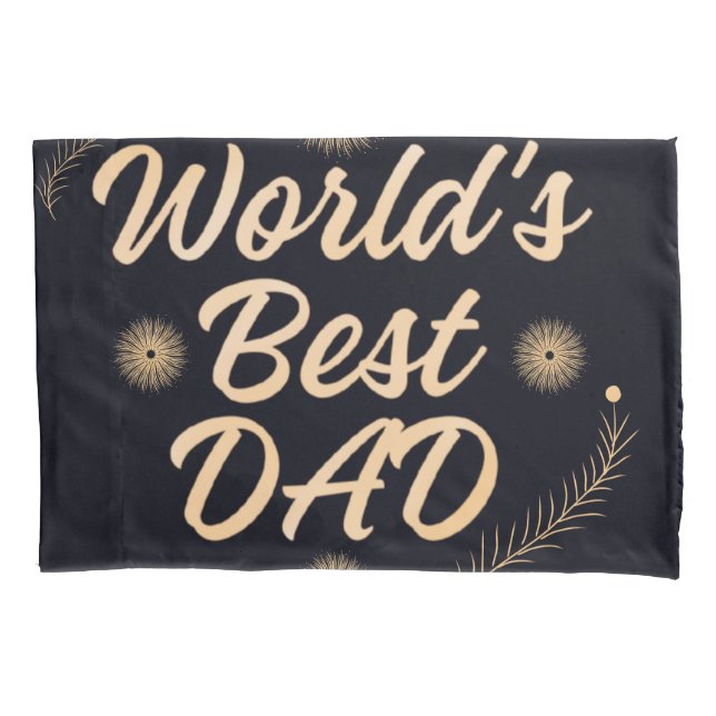 World's Best Dad  Simple Typography Fathers (Frente)