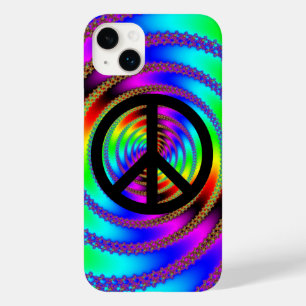 Worm Hole com sinal de paz preto
