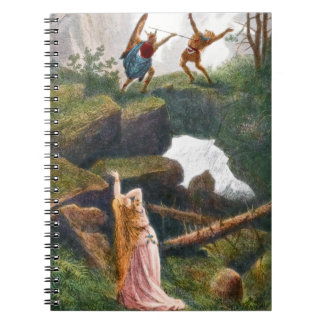 Wotan e Hunding, caderno