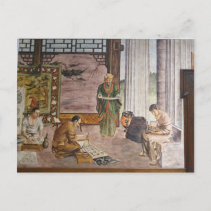 WPA Murals 3 ~ cartão postal