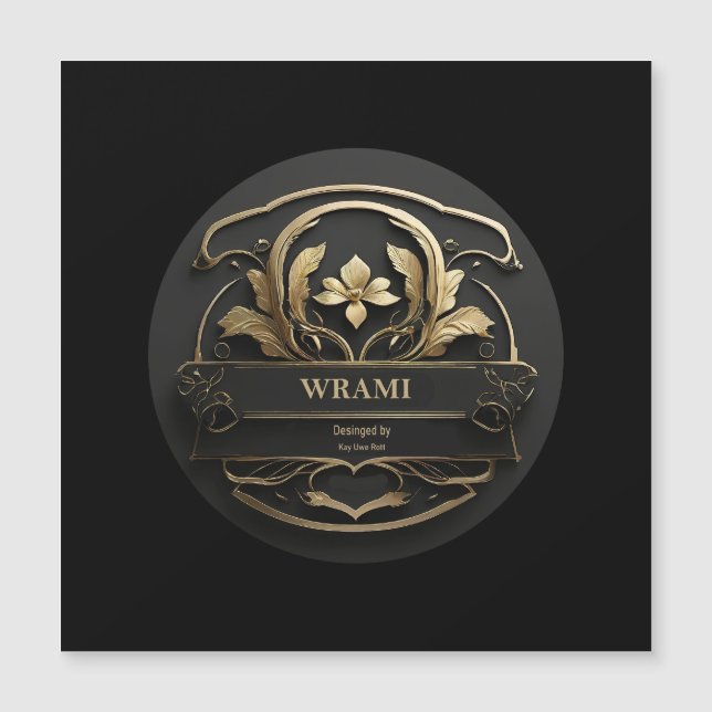 Wrami Logo, Designed by Kay Uwe Rott (Frente)