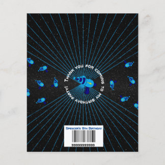 Wrapper Festa de aniversário de etiqueta laser