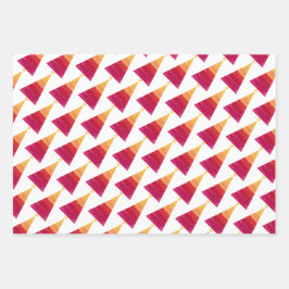 Wrapping Paper Flat Sheet Set of 3