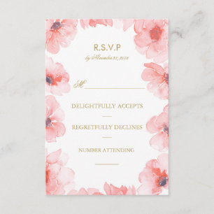 Wreath Floral Cor-De-Água Rosa Rsvp