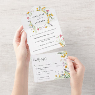 Wreath Floral Watercolor Casamento