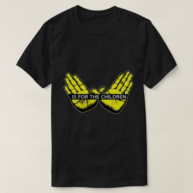 Wu É Para As Crianças De T-Shirt Clássico (Frente do Design)