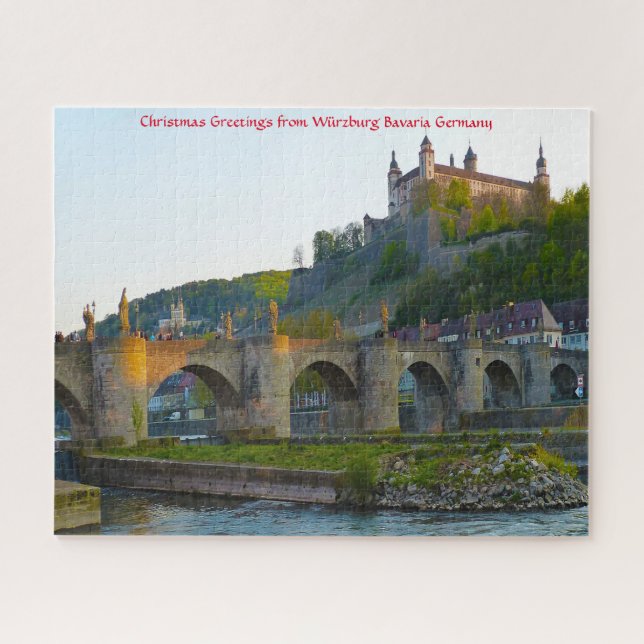 Würzburg Bavaria Alemanha. Quebra-cabeça (Horizontal)