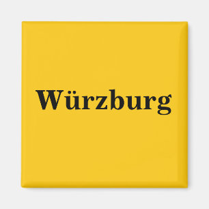 Würzburg íman escudo Gold Gleb
