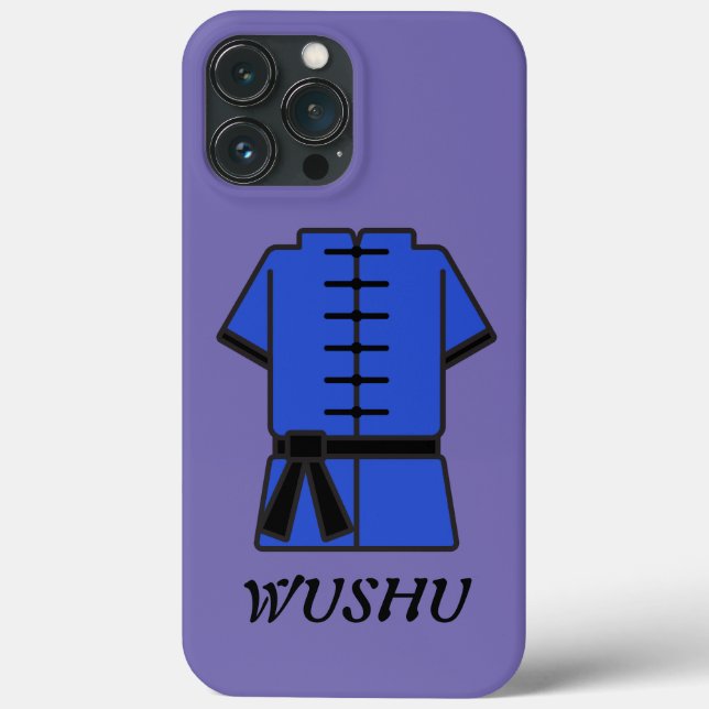 wushu purple iPhone / iPad case (Verso)