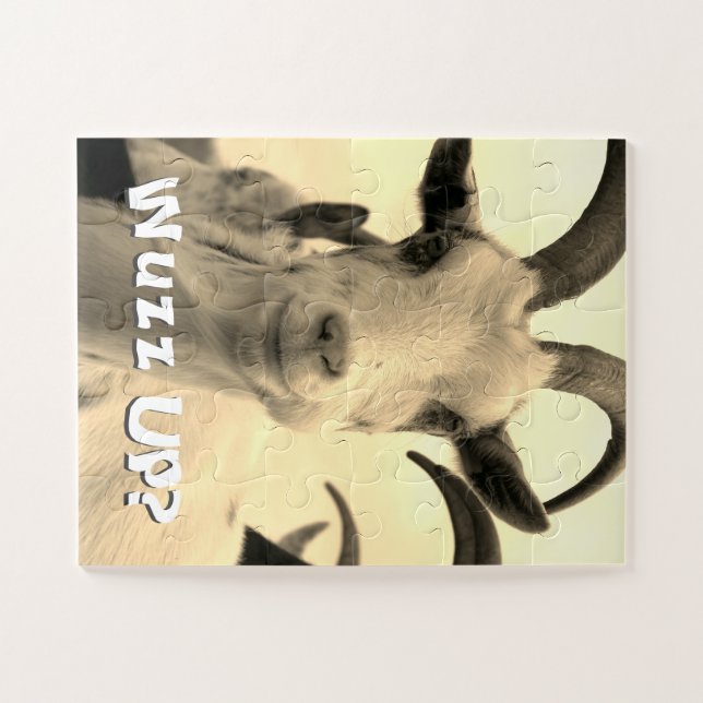 Wuzz Up Goat Quebra-cabeça (Horizontal)