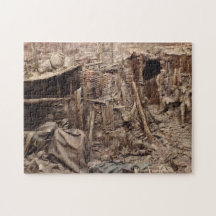 WW1 - Quebra-cabeça da estação de molho da Primeir