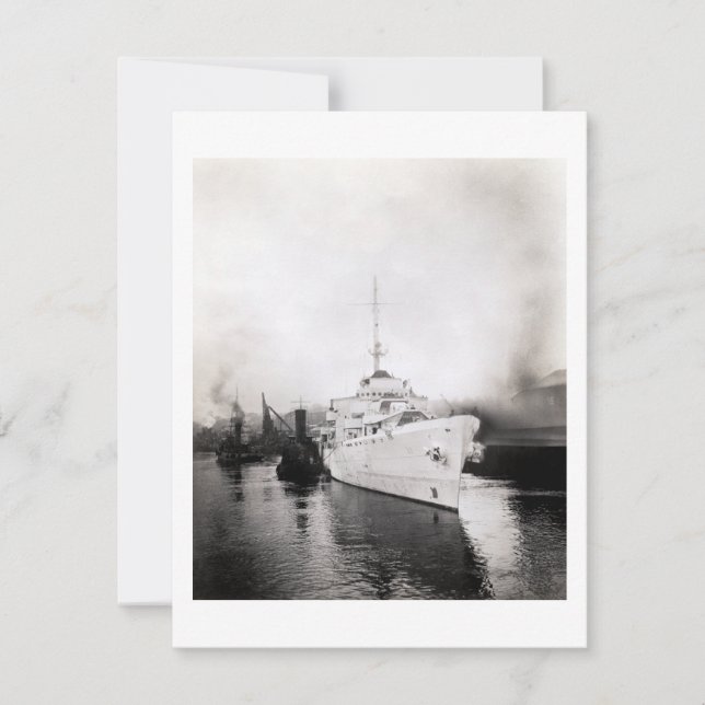 WWII US Coast Guarda Cutter Campbell (Frente)