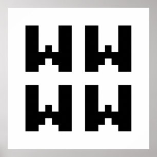 WWW LOL - Poster do Internet Slang Japonês